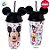 Copo de Plástico com Tampa e Canudo Orelha Mickey Mouse - 500ml - 1 unidade - Disney Original - Rizzo - Imagem 2