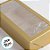 Caixa Retangular com Visor VG (27x11x5cm) Ouro - 20 unidades - Assk - Rizzo - Imagem 2
