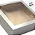 Caixa com Visor VC15 (15cm x 15cm x 5cm) Prata - 20 unidades - Rizzo - Imagem 2