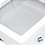 Caixa com Visor VC15 (15cm x 15cm x 5cm) Branca - 20 unidades - Rizzo - Imagem 2