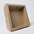 Caixa com Visor PV20 (20cm x 20cm x 6cm) Kraft - 20 unidades - Rizzo - Imagem 1