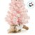 Mini Pinheiro De Natal Cotton - Nevada Rosa - 60cm - 1 unidades - Cromus - Rizzo - Imagem 2