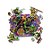 Kit Painel Decorativo - Tartarugas Ninja - 64x45cm - 1 unidade - Regina Festas - Rizzo - Imagem 1