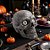 Enfeite Decorativo de Halloween Com Luz e Som - Cranio de Caveira - 13x16x16cm - 1 unidade - Rizzo - Imagem 1