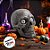 Enfeite Decorativo de Halloween Com Luz e Som - Cranio de Caveira - 13x16x16cm - 1 unidade - Rizzo - Imagem 4