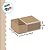 Caixa Luva - Kraft com Borda Branca - 6x6x3,5cm - 10 unidades - Cromus - Rizzo - Imagem 2