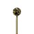 Palito Para Aromatizador - Bola Texturizada Dourada - 25cm - 1 unidade - Rizzo - Imagem 1