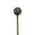 Palito Para Aromatizador - Bola Texturizada Prata - 25cm - 1 unidade - Rizzo - Imagem 1