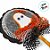Palito Decorativo Halloween - Fantasminha Boo! - 29cm - 1 unidade - Rizzo - Imagem 3