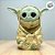 Pelúcia Grogu Baby - Star Wars - 25cm - 1 unidade - Disney Original - Rizzo - Imagem 1