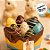 Cestinha Para Doces - Caymmi - 7x8x7cm - 10 unidades - Cromus - Rizzo - Imagem 3