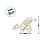 Enfeite Decorativo Halloween - Esqueleto Gato - 18x10cm - 1 unidade - Cromus - Rizzo - Imagem 3
