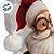 Almofada Papai Noel com Pom Pom - 35x58cm - 1 unidades - Rizzo - Imagem 3