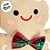 Almofada Gingerbread De Natal - Gingerben - 37x52cm - 1 unidades - Rizzo - Imagem 4