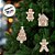 Enfeite Para Pendurar De Natal - Casa De Ginger Bread - 10,5cm - 1 unidade - Cromus - Rizzo - Imagem 4