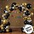 Balão de Festa Metalizado 18" 46cm - Órbita 4D Preto - 1 unidade - Partiufesta  - Rizzo - Imagem 3