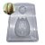 Forma Especial de Acetato - Ovo Pistache 80g - Cód FP250 - 3 unidades - Rizzo - Imagem 1