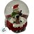 Enfeite Decorativo de Natal - Globo de Neve com Boneco De Neve - 8,5cm - 1 unidade - Cromus - Rizzo - Imagem 2