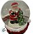 Enfeite Decorativo de Natal - Globo de Neve com Noel e Pinheiro - 8,5cm - 1 unidade - Cromus - Rizzo - Imagem 2