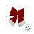 Enfeite Para Pendurar De Natal - Laço Vermelho - 26cm - 1 unidade - Rizzo - Imagem 3