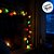 Cordão de LED Pisca Pisca Luz Colorida com Fio Preto 100 Leds de 8 Funções - 15m Bivolt - 1 unidades - Cromus - Rizzo - Imagem 6