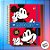 Caderno Smart Univ. Com Folhas Reposicionáveis - Mickey Mouse - Ref. 3818 - 1 unidade - Disney Original - Rizzo - Imagem 1