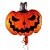 Balão de Festa Microfoil 62x75cm - Abóbora Halloween - 1 unidade - Silver Festas - Rizzo - Imagem 1