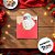 Cartão de Natal Musical Decorado - Papai Noel - 14,5x20cm - 1 unidade - Rizzo - Imagem 4