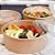 Pote de Papel Bowl com Tampa Transparente - Kraft - 750ml - 5 unidades - Rizzo - Imagem 3