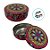 Lata De Metal Estampa De Mandala - Rosa - 11x11cm - 300ml - 1 unidade - Rizzo - Imagem 2