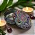 Lata De Metal Estampa De Mandala - Azul - 11x11cm - 300ml - 1 unidade - Rizzo - Imagem 1