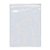 Saco Trilho Zip Branco - 40x55cm - 50 unidades - Rizzo - Imagem 1