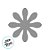 Furador de EVA/Papel Regular 5/8" - Margarida - 1 unidade - Art Montagem - Rizzo - Imagem 4