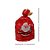 Saco Para Presente Decorado - Papai Noel Feliz Vermelho - 15x23cm - 50 unidades - Rizzo - Imagem 3