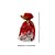 Saco Para Presente Decorado - Trio Natalino Vermelho - 15x23cm - 50 unidades - Rizzo - Imagem 3