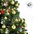 Mini Enfeite de Madeira para Árvore de Natal  - 15 peças - 5cm - 15 unidades - Rizzo - Imagem 3