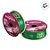 Fita de Cetim 10m x 22mm - Cor 1081 - Feliz Natal Verde - Rolo 10 metros   - 1 unidade - Progresso - Rizzo - Imagem 3
