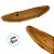 Bandeja Decorativa em Madeira Natural Formato Canoa - 56x13x8cm - 1 unidade - Rizzo - Imagem 2