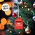 Enfeite Para Pendurar De Natal - Caixa de Correio - Vermelho - 6cm - 1 unidade - Cromus - Rizzo - Imagem 4