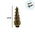 Mini Árvore de Natal - Dourada - 24cm - 1 unidade - Rizzo - Imagem 2