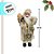 Papai Noel Decorativo em Pé com Saco de Presentes e Enfeite - Dourado - 60cm - 1 unidade - Rizzo - Imagem 2