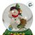 Enfeite Decorativo de Natal - Globo de Neve com Boneco de Neve e Árvore - 4,5x7cm - 1 unidade - Rizzo - Imagem 3