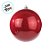 Bolas de Natal em Tubo - Vermelha - 12cm - 4 unidades - Cromus - Rizzo - Imagem 2