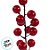 Galho Decorativo de Natal - Frutinhas Vermelhas Grandes - 21x9x6cm - 1 unidade - Cromus - Rizzo - Imagem 2