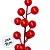 Galho Decorativo de Natal - Frutinhas Vermelhas Pequenas - 21x7x5cm - 1 unidade - Cromus - Rizzo - Imagem 2