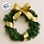 Fita Aramada Decorativa de Natal - Ouro - 6,3cmx9,14m - 1 unidade - Cromus - Rizzo - Imagem 3