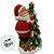Enfeite De Natal em Resina - Noel Na Árvore De Natal Com LED -  22,5x12cm - 1 unidade - Rizzo - Imagem 2