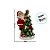 Enfeite De Natal em Resina - Noel Na Árvore De Natal Com LED -  22,5x12cm - 1 unidade - Rizzo - Imagem 3