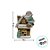 Enfeite De Natal em Resina - Casa Ginger Bread Com LED Com Papai Noel No Telhado - 19,5x14cm - 1 unidade - Rizzo - Imagem 3