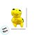 Chaveiro de Pelúcia Tartaruga - Amarelo - 5x8x4cm - 1 unidade - Rizzo - Imagem 5
